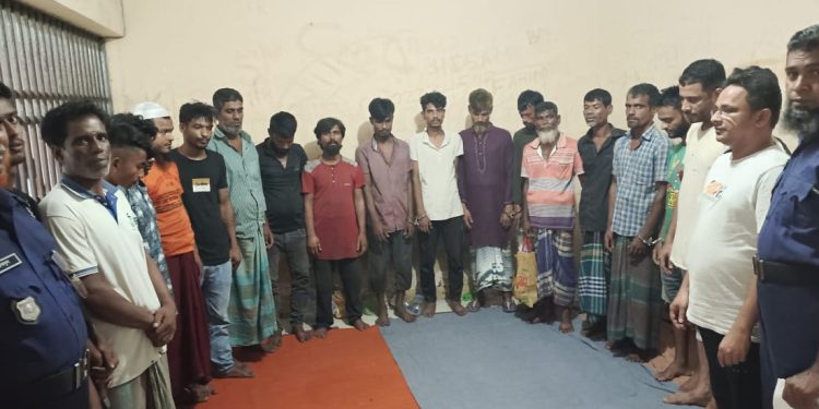 ময়মনসিংহে কোতোয়ালী থানার অভিযানে ২৪ ঘণ্টায় ২৮ আসামি 