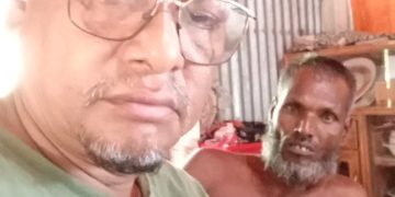কৃষক দল নেতাকে হাসপাতালে দেখতে গিয়ে দোয়ার আহ্বান সাধারণ সম্পাদক আবু হান্নানের