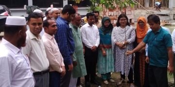 সবুজে সবুজে জেগে উঠছে ফুলপুর — জুলাই পূর্ণজাগরণে বৃক্ষরোপণ কর্মসূচি অনুষ্ঠিত