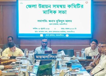 সমন্বয়হীনতায় যেন ব্যত্যয় না ঘটে, সতর্ক করলেন ডিসি মুফিদুল আলম