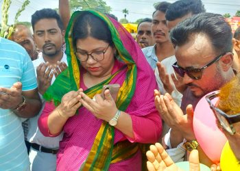 ফুলপুরে জুলাই আন্দোলনের প্রথম শহীদ সাইফুল ইসলামের স্মরণে স্মৃতিফলকের ভিত্তিপ্রস্তর