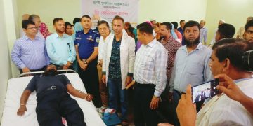 ময়মনসিংহে “জুলাই পুনর্জাগরণ-২০২৫” উপলক্ষে রক্তদান কর্মসূচি ও ফ্রি মেডিকেল ক্যাম্প অনুষ্ঠিত