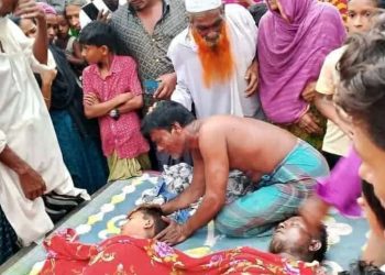 ময়মনসিংহের নান্দাইলে বজ্রপাতে পিতা-পুত্রের মৃত্যু