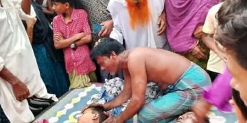 ময়মনসিংহের নান্দাইলে বজ্রপাতে পিতা-পুত্রের মৃত্যু