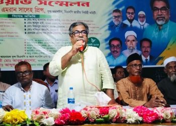 আওয়ামী লীগ পালাতক প্রবাসী দলে পরিণত হয়েছে: এমরান সালেহ প্রিন্স