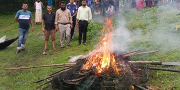 ফুলপুরে কারেন্ট জাল বিরোধী অভিযান: অবৈধ জাল জব্দ ও ধ্বংস
