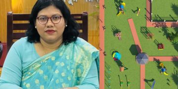 ইউএনও সীমার উদ্যোগে ফুলপুরে নির্মিত হচ্ছে প্রথম মিনি পার্ক