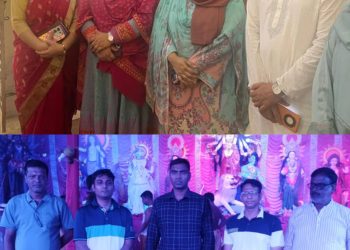 ফুলপুরে পূজা মন্ডপ পরিদর্শন করলেন উপপরিচালক সহ জেলার বিভিন্ন কর্মকর্তাগণ