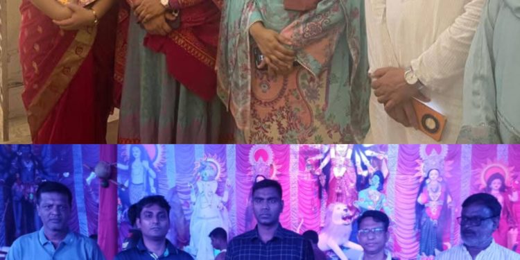 ফুলপুরে পূজা মন্ডপ পরিদর্শন করলেন উপপরিচালক সহ জেলার বিভিন্ন কর্মকর্তাগণ