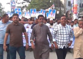 ময়মনসিংহে বিএনপির তরুণদের জোয়ার, শহর কাঁপল স্লোগানে স্লোগানে