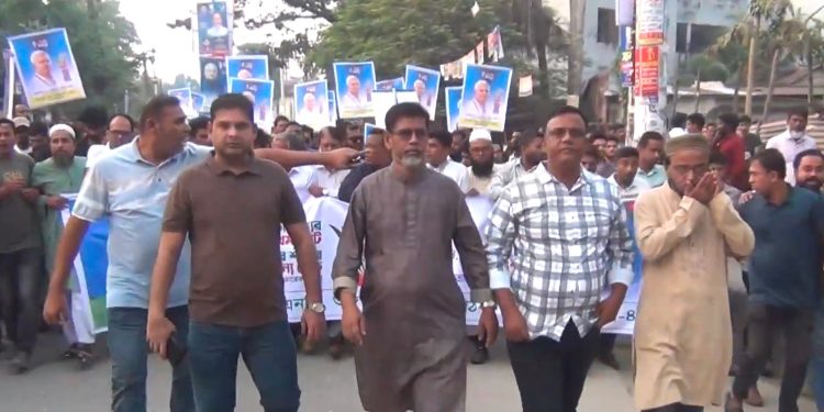 ময়মনসিংহে বিএনপির তরুণদের জোয়ার, শহর কাঁপল স্লোগানে স্লোগানে