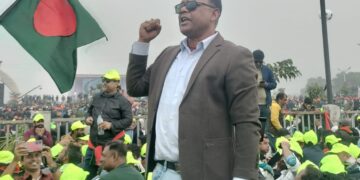 গণতন্ত্র ফিরবে রাজপথেই, ঢাকার গণঢলে বললেন নূরে আলম সিদ্দিকী আলম  