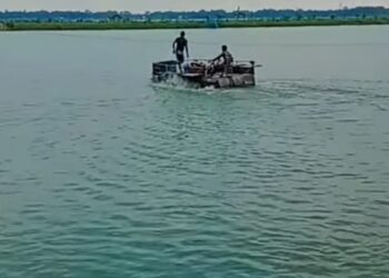 চারিয়া বিলে সরকারি জমি দখলের অভিযোগ, জলাবদ্ধতায় ফসল হারিয়ে নিঃস্ব হাজারো পরিবার