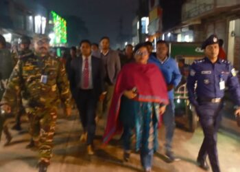 নির্বাচনকে কেন্দ্র করে ফুলপুরে যৌথবাহিনীর অভিযান শুরু